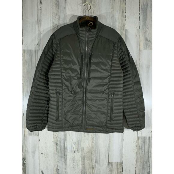 Kuhl Other - Kuhl Projekt Spyfire Puffer Jacket Size Large Dark Moss Green Goose Down READ